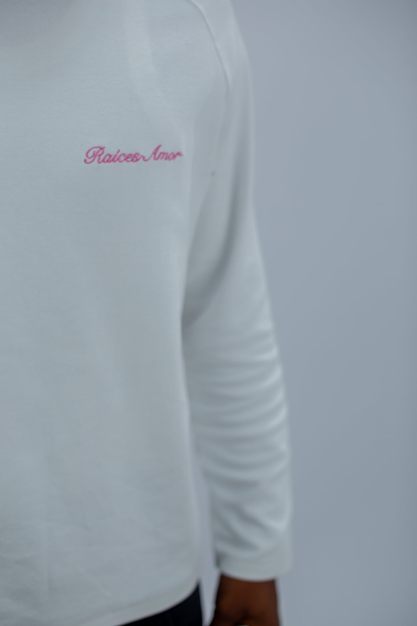 RA Basic longsleeve white